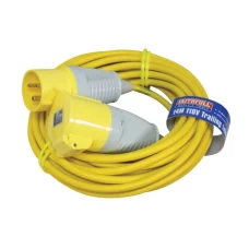Faithfull Trailing Lead 14m 3500W 32 amp 2.5mm Cable 110V