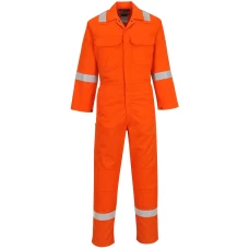 Portwest Bizweld Iona Flame Resistant Coverall Orange