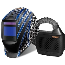 Tecmen® PAPR Air Fed Welding System - Blue Runway ADF800S