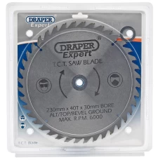Draper EXPERT TCT Saw Blade 230 x 30mm (40T)