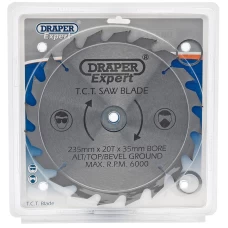 Draper EXPERT TCT Saw Blade 235 x 35mm (20T)