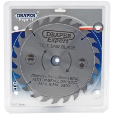Draper EXPERT TCT Saw Blade 250 x 30mm (24T)