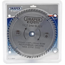 Draper EXPERT TCT Saw Blade 250 x 30mm (60T)