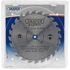 Draper EXPERT TCT Saw Blade 315 x 30mm (24T)