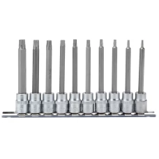 Draper EXPERT 3/8" Sq. Dr. 100mm Long TX-STAR® Socket Bit Set (10 Piece)