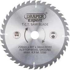 Draper EXPERT TCT Saw Blade 254 x 30mm (40T)