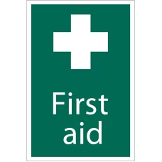 Draper 'First Aid' Safety Sign