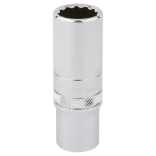 Draper EXPERT 3/8" Square Drive Hi-Torq® 12 Point Deep Socket (15mm)