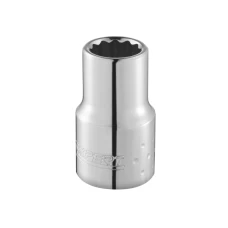 Expert Bi-Hexagon Socket 12 Point Regular 1/4in Drive 1/2in