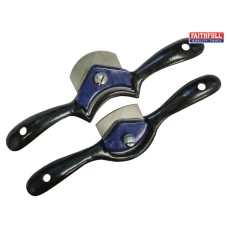 Faithfull Spokeshave Twin Pack (1 Concave & 1 Convex)