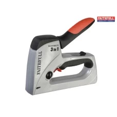 Faithfull Heavy-Duty Triggershot 3-in-1 Tacker/Nailer