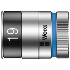 Wera 8790 HMC HF Zyklop Bolt Holding Socket 1/2in Drive x 19mm Hex