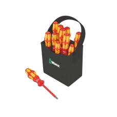 Wera Kraftform Plus VDE 2go 100 Screwdriver Set of 12 SL/PH/PZ/TX