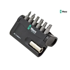 Wera Bit-Check 12 Metal Bit Set of 12 PZ PH TX Hex