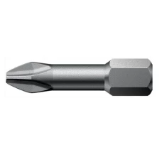 Wera 851/1 TZ Phillips PH1 Insert Bit Extra Tough 25mm Carded Pack of 2