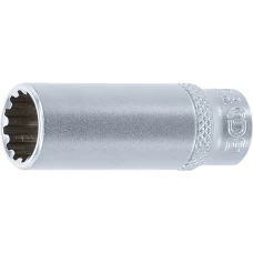 BGS Technic Socket, Gear Lock, deep | 6.3 mm (1/4