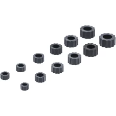 BGS Technic Extractor Cap Set for damaged hexagon Nuts and Bolts | 12 pcs.