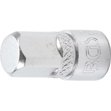 BGS Technic Socket Adaptor | internal square 6.3 mm (1/4