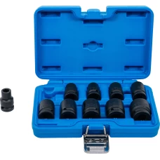BGS Technic Impact Socket Set, Hexagon | 12.5 mm (1/2