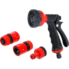BGS Technic Multifunction Garden Hand Shower | with 6 Functions | 5-pcs.