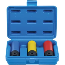 BGS Technic Protective Impact Socket Set | Ultra Slim | 12.5 mm (1/2