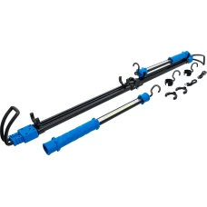 BGS Technic COB LED Bonnet Lamp with Battery and Telescopic Bar | 2 COB-LED-Handheld Work Lamps