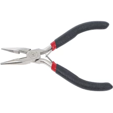 BGS Technic Electronic Long Nose Pliers | straight | spring loaded | 120 mm