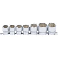 BGS Technic Socket Set, 12-point | 12.5 mm (1/2