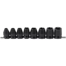 BGS Technic Impact Socket Set E-Star | 12.5 mm (1/2