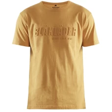 Blaklader 3D Tradesperson Cotton T-Shirt (3531) (Honey Gold) (SALE ITEM) (NO RETURNS)