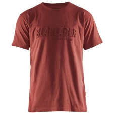 Blaklader 3D Tradesperson Cotton T-Shirt (3531) (Burned Red) (SALE ITEM) (NO RETURNS)