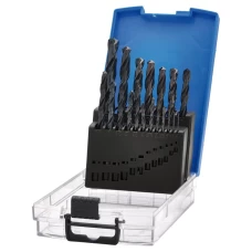 Draper Black HSS Drill Bit Set (19 Piece)