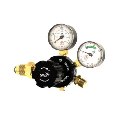SWP Superflow Single Stage 2g Argon/CO2 30lpm Side Entry MIG Welding Regulator