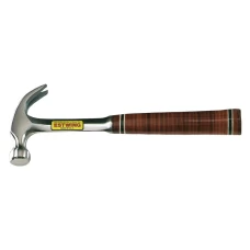 Draper Estwing E12C Curved Claw Hammer with Leather Grip - 12oz/336g