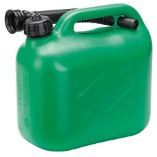Draper 5L Plastic Fuel Can - Green