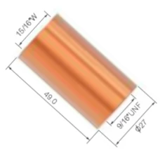 Parker TWC No.4 Nozzle Insulator Coarse Thread