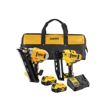 DEWALT DCK2046P2 Twin Nailer Kit 18V 2 x 5.0Ah Li-ion