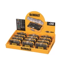 DEWALT Screwdriver Bit Set 32 Piece Merchandiser of 12
