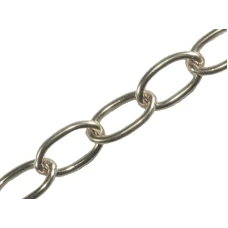Faithfull Oval Chain 2.3mm x 10m Chrome
