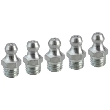 Faithfull Grease Nipple Straight M8 x 1.25 (Pack 5)
