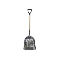 Faithfull Aluminium Grain Shovel Wood Handle