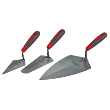 Faithfull Soft Grip Trowel Set, 3 Piece
