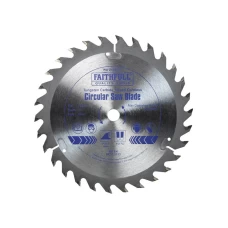 Faithfull TCT Cordless Trimsaw Blade 136 x 10mm x 30T POS