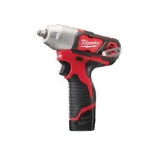 Milwaukee Power Tools M12 BIW38-202C Sub-Compact 3/8in Impact Wrench 12V 2 x 2.0Ah Li-ion