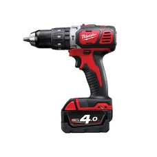 Milwaukee Power Tools M18 BPD-402C Compact Combi Drill 18V 2 x 4.0Ah Li-ion