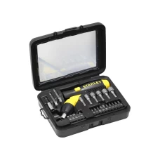 STANLEY® Pistol Grip Ratchet Screwdriver Set, 25 Piece