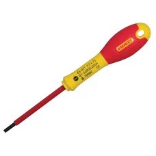 STANLEY® FatMax® VDE Insulated Screwdriver Parallel Tip 2.5 x 50mm