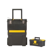STANLEY® Rolling Work Centre with 31cm (12.5in) Essential Toolbox