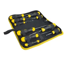 STANLEY® CUSHION GRIP™ Screwdriver Set in Wallet, 10 Piece